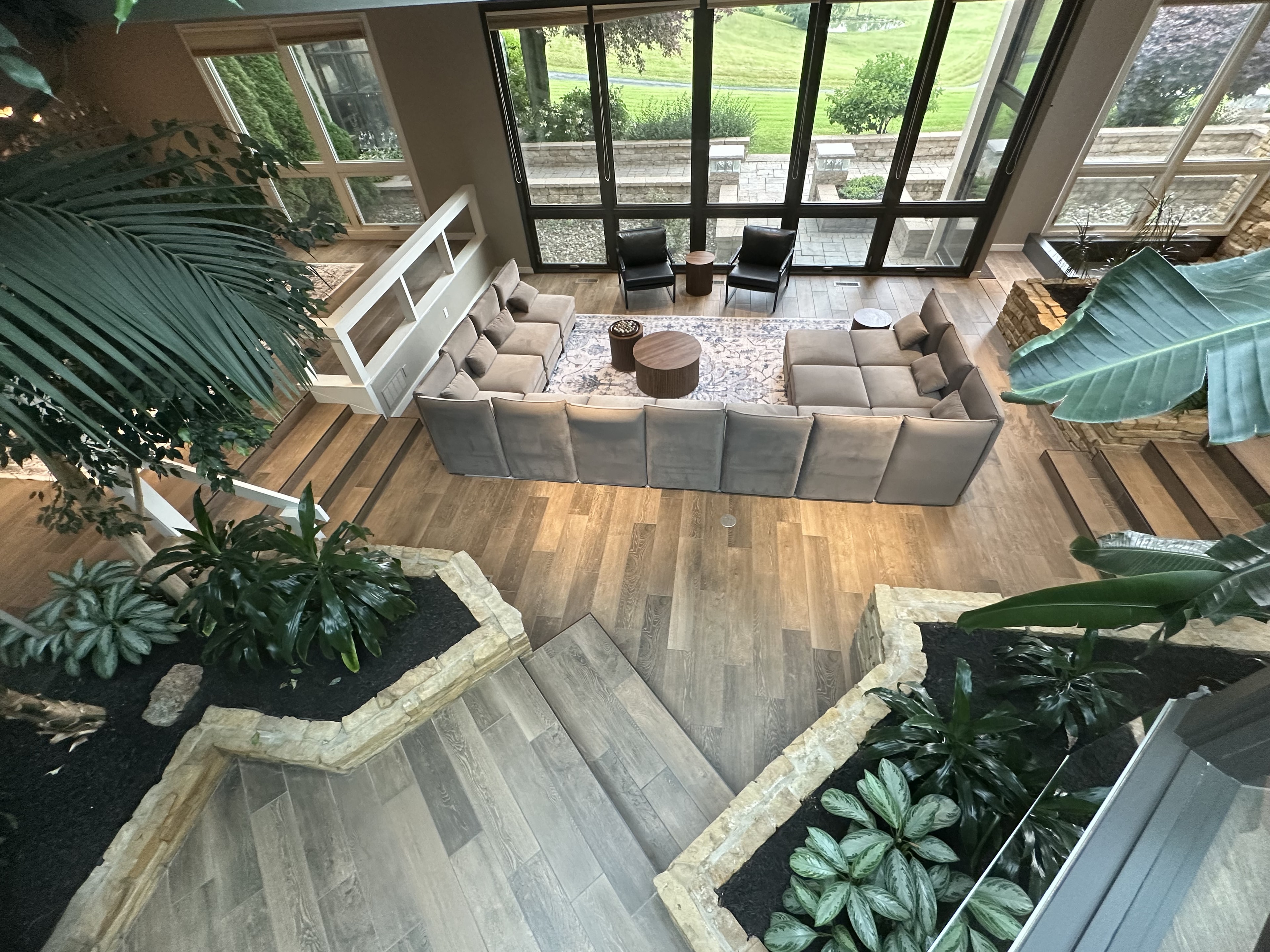 Great room gathering space